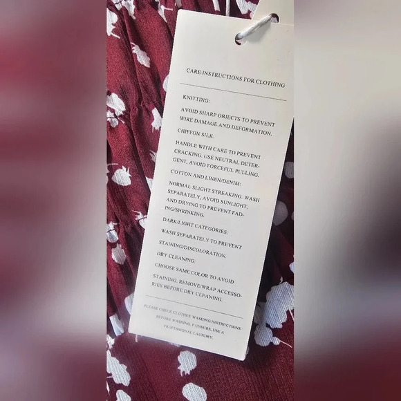 Dokotoo Women's Casual V Neck Alicia Smocked Long Sleeve Chiffon Blouse Size 2XL - Picture 16 of 16